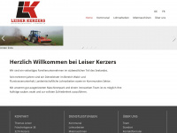 leiser-kerzers.ch Webseite Vorschau