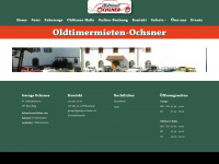 oldtimermieten-ochsner.ch Webseite Vorschau