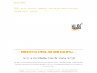 mulico-events.de Webseite Vorschau