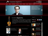 conciertosaugusto.com Webseite Vorschau