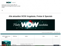 wow-angebote.tv Webseite Vorschau