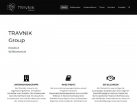 travnik-group.com Webseite Vorschau