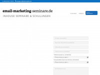 email-marketing-seminare.de Webseite Vorschau