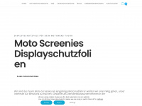 moto-screenies.com Webseite Vorschau