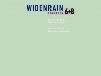 widenrain.ch Webseite Vorschau
