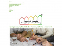 energieundhaus.com Webseite Vorschau