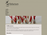 filzfactum.de Webseite Vorschau
