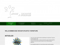 woodnrustic.com Webseite Vorschau