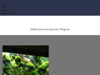 aquarien-pflege.de Webseite Vorschau