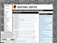 zeitungheute.com Webseite Vorschau