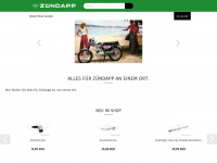 zündapp.shop Webseite Vorschau