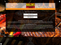 nalins-pizza.de Webseite Vorschau
