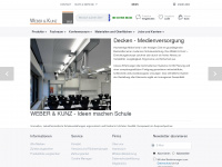 weber-kunz.net Webseite Vorschau