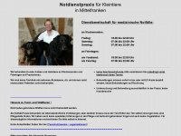 notdienstpraxis.com Webseite Vorschau