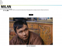 milan-film.ch Webseite Vorschau