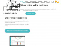 politique.ch Webseite Vorschau