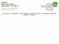 hydroplan-koeln.de Webseite Vorschau