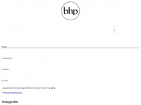 bhp-interior.com Webseite Vorschau