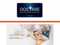 doctare-laser.com Webseite Vorschau