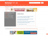 nettetal-101.de Webseite Vorschau
