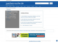 juechen-suche.de Webseite Vorschau