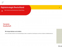 digitalstrategie-deutschland.de Webseite Vorschau