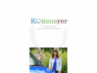 kuemmerer.at Webseite Vorschau