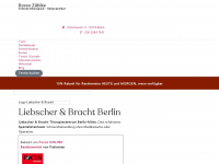 schmerztherapie-berlin.com Webseite Vorschau