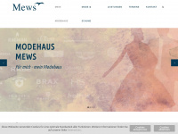 modehausmews.de Webseite Vorschau