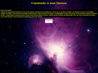 fraktalbilder.ch Webseite Vorschau