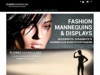 pleines-mannequins.com Webseite Vorschau