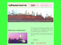 kyffhausen-buch.de Webseite Vorschau