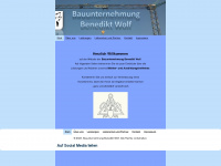 bauwolf-weinheim.de Webseite Vorschau