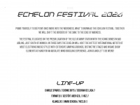echelon-festival.de Webseite Vorschau