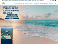 paradies-kreuzfahrt.de Webseite Vorschau