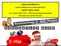 babyoutlet8620.ch Webseite Vorschau