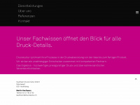 druckkultur.ch Webseite Vorschau