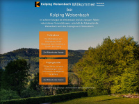 kolping-weisenbach.de Webseite Vorschau