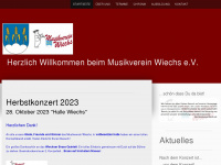 musik-wiechs.de Webseite Vorschau