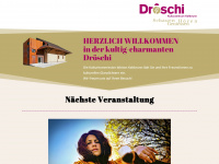 droeschi.ch Webseite Vorschau