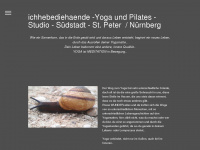 ichhebediehaende-yoga.com Webseite Vorschau