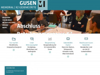 gusen-memorial.org Webseite Vorschau