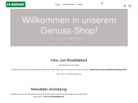 h-agrar-shop.de Webseite Vorschau