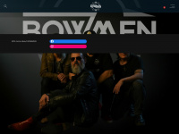 bowmen-band.de Webseite Vorschau