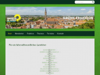 gruene-fraktion.la Webseite Vorschau