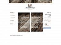 marcel-kroeger-holzbau.de Webseite Vorschau