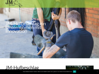 jm-hufbeschlag.ch Webseite Vorschau