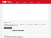 oekotest-ag.de Webseite Vorschau