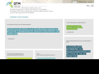 qtm-consulting.com Webseite Vorschau