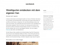 sandweck.wordpress.com Webseite Vorschau